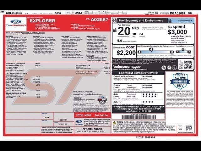 2023 Ford Explorer ST