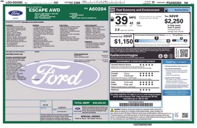 2023 Ford Escape Hybrid ST-Line Select