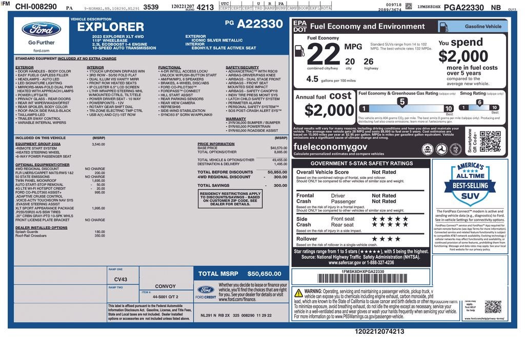 2023 Ford Explorer XLT