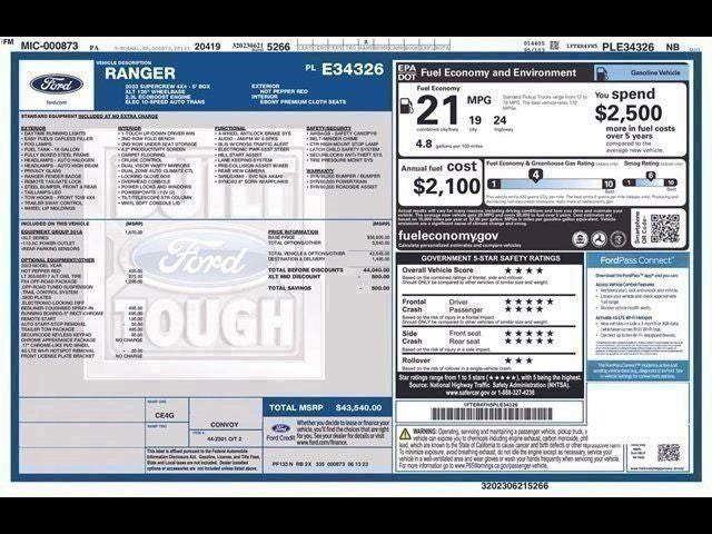 2023 Ford Ranger XLT