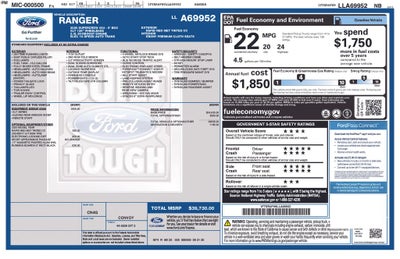 2020 Ford Ranger XLT