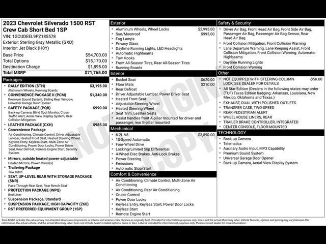 2023 Chevrolet Silverado 1500 RST