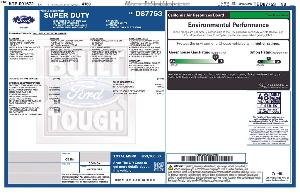 2026 Ford Super Duty F-250® XL