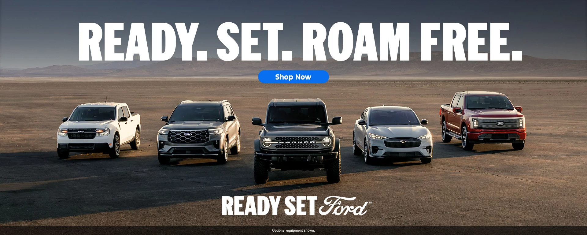 Ready. Set . Roam free. at Gerry Raymond Ford in Charleroi PA